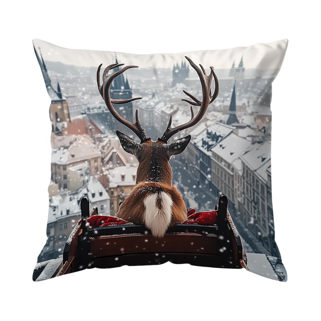 Santa Claus Cushions Pillowcase Polyester Cushion Cover Throw Pillow Sofa Decoration Pillowcover Home Car Sofa Decor 450*450mm
Santa Claus Cushions Pillowcase Polyester Cushion Cover Throw Pillow Sofa Decoration Pillowcover Home Car Sofa Decor 450*450mm