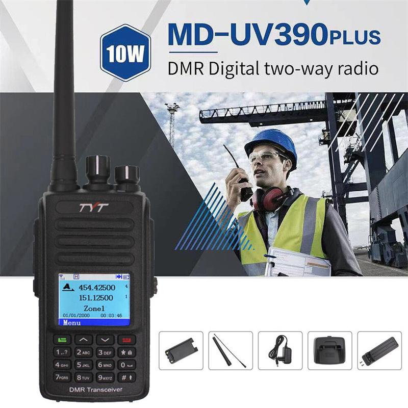 Tyt Md-Uv390Plus Dmr Digital Walkie Talkie 3600Mah Md-Uv390 With Aes256 Ip67 Waterproof Dual Band Uv Transceiver 10W Radio
Tyt Md-Uv390Plus Dmr Digital Walkie Talkie 3600Mah Md-Uv390 With Aes256 Ip67 Waterproof Dual Band Uv Transceiver 10W Radio
