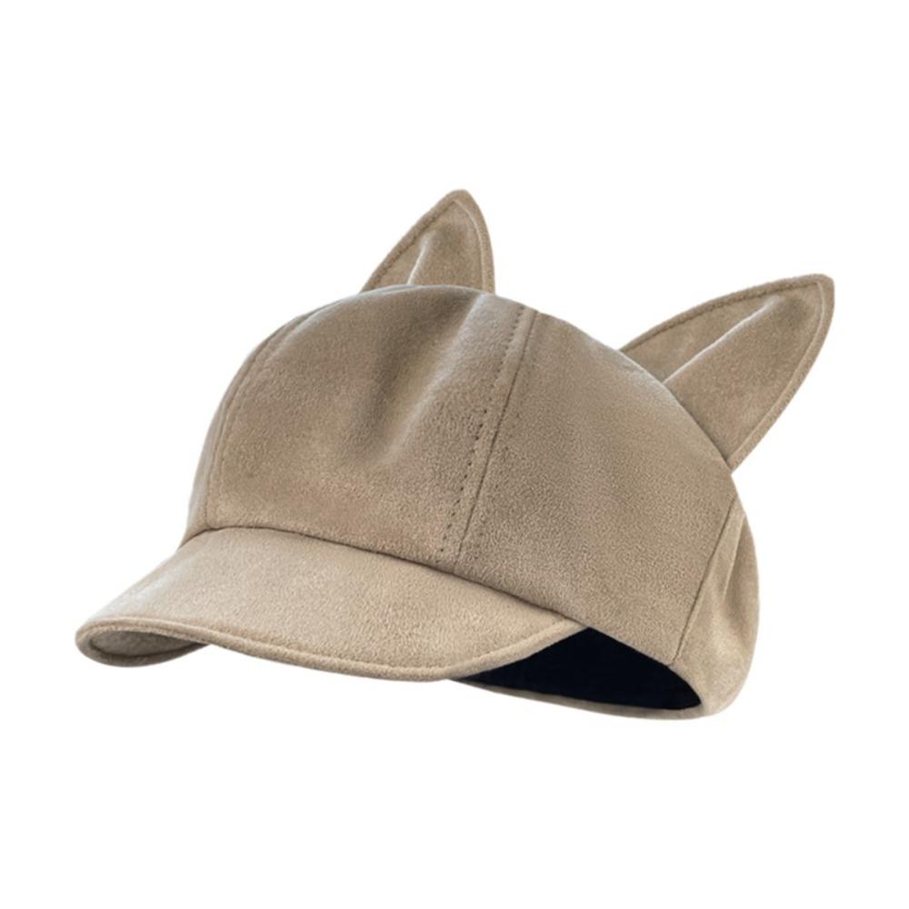 Elegant Cat Ears Shape Cat Ears Berets Woolen Fabric Japanese Style Newsboy Hat Cute Design Y2K Hat Daily Use бежевый
Elegant Cat Ears Shape Cat Ears Berets Woolen Fabric Japanese Style Newsboy Hat Cute Design Y2K Hat Daily Use бежевый