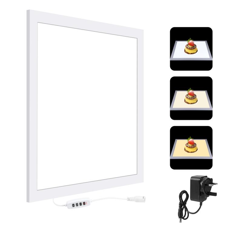 PULUZ 1000LM LED Acrylic No Polar Dimming Shadowless Light Pad with Switch for 40cm Photo Studio Box
PULUZ 1000LM LED Acrylic No Polar Dimming Shadowless Light Pad with Switch for 40cm Photo Studio Box