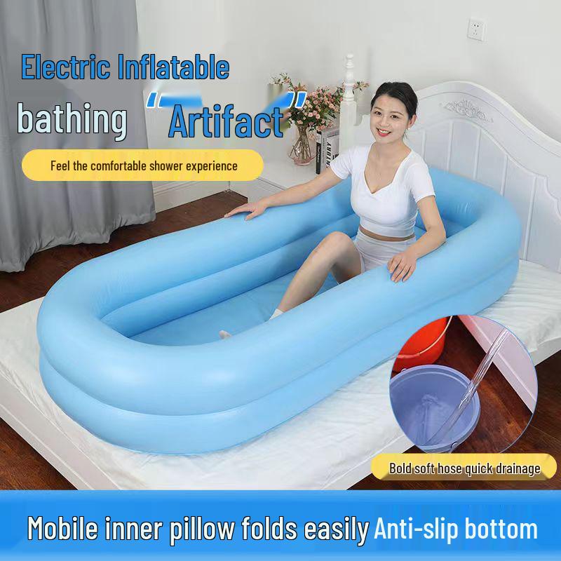 Кровать для душа с поддержкой для ухода за инвалидами и пожилыми людьми в домах престарелых Inflatable Pump озеро синий
Кровать для душа с поддержкой для ухода за инвалидами и пожилыми людьми в домах престарелых Inflatable Pump озеро синий