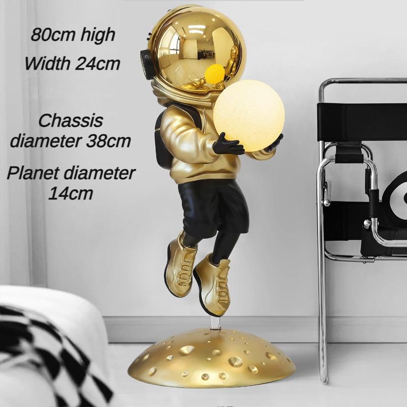 Large Sculpture Astronaut Luxury Living Room Figurines with Lighting Creative Modern Room Accessories Aesthetic Home Decor Gifts
Large Sculpture Astronaut Luxury Living Room Figurines with Lighting Creative Modern Room Accessories Aesthetic Home Decor Gifts