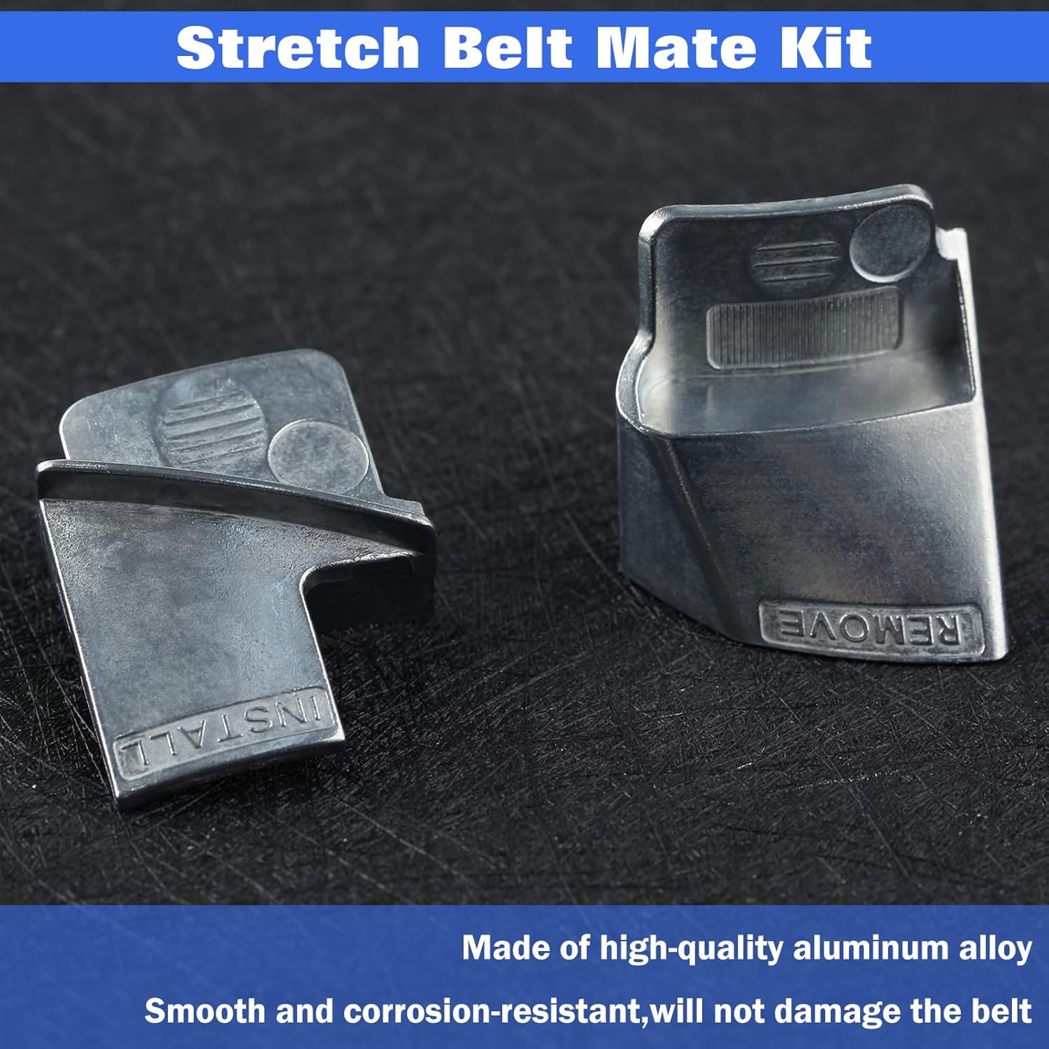 Stretch Belt Mate Kit, 2 Pcs Stretch Belt Remover Installer Tool Set, Metal Belts Remover Serpentine Belt Tool, Stretch Belt Tool for Car Truck
Stretch Belt Mate Kit, 2 Pcs Stretch Belt Remover Installer Tool Set, Metal Belts Remover Serpentine Belt Tool, Stretch Belt Tool for Car Truck