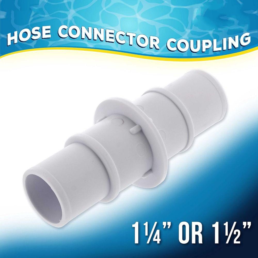 1-1/4 Or 1-1/2 Pool Hose Connector Easy To Install Pool Hose Adapter Connecting Accessories білий
1-1/4 Or 1-1/2 Pool Hose Connector Easy To Install Pool Hose Adapter Connecting Accessories білий