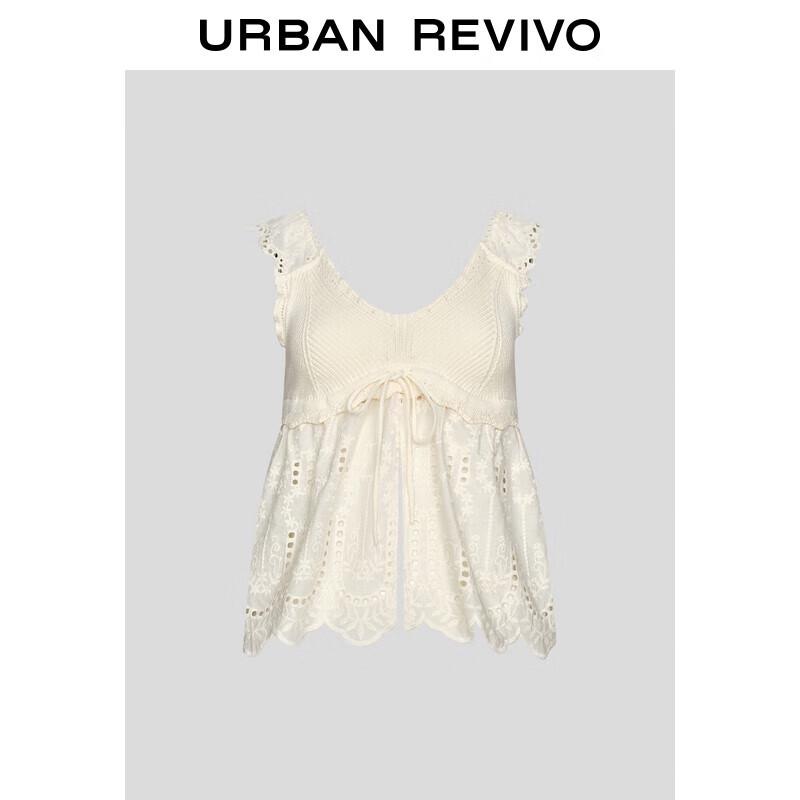 UR Women s Floral Embroidered Sleeveless V-Neck Knit Top M
UR Women s Floral Embroidered Sleeveless V-Neck Knit Top M