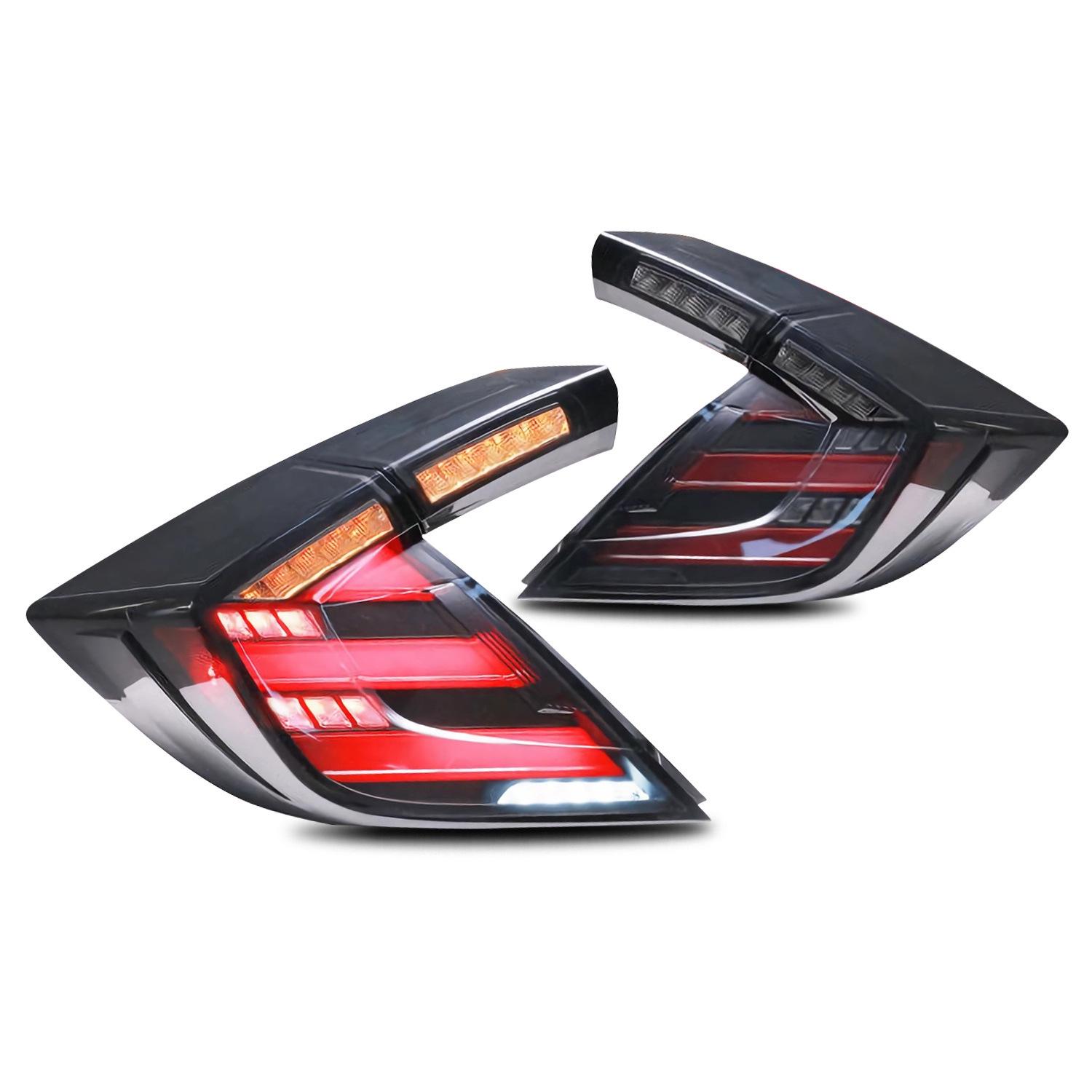 HCMOTIONZ RGB Flow Turn Signal Tail Light for 2016-2021 Honda Civic Hatchback
HCMOTIONZ RGB Flow Turn Signal Tail Light for 2016-2021 Honda Civic Hatchback