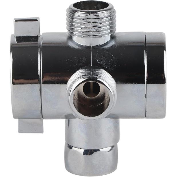 3-Way Shower Diverter, G 1/2 Diverter Valve, METAL Shower Adapter with Switch for Handheld Showerhead and Fixed Faucets, Nozzle/Sprinkler/Dripper
3-Way Shower Diverter, G 1/2 Diverter Valve, METAL Shower Adapter with Switch for Handheld Showerhead and Fixed Faucets, Nozzle/Sprinkler/Dripper