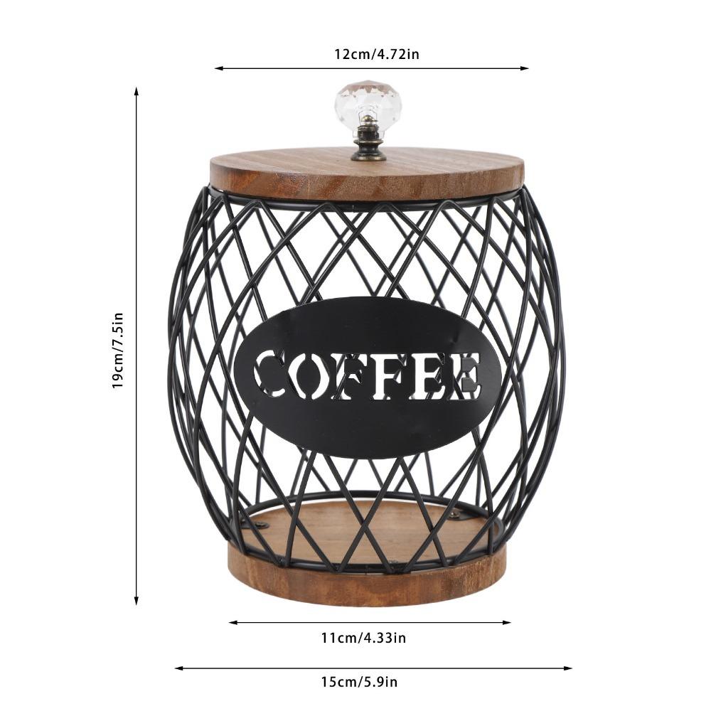 Metal Coffee Pod Storage Fruit Shaped Coffee Pod Rack Coffee Capsule Holder Coffee Station чорний
Metal Coffee Pod Storage Fruit Shaped Coffee Pod Rack Coffee Capsule Holder Coffee Station чорний