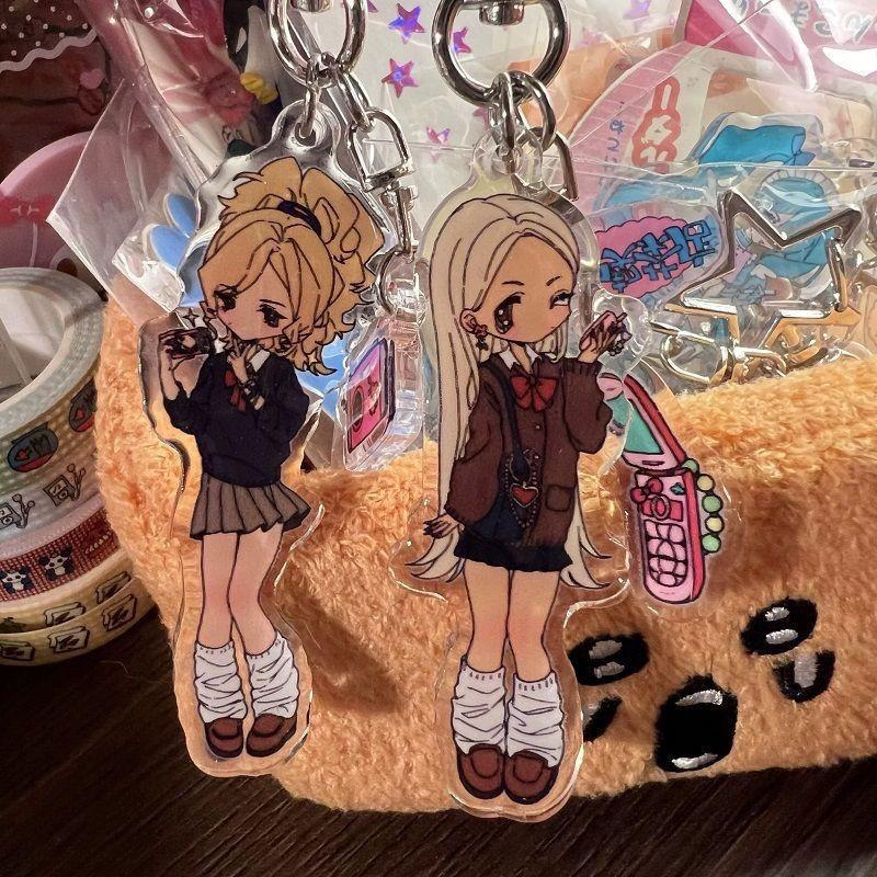 Anime Gyaru Gal Cosplay Keychain Keyring Kawaii JK Lolita Girls Students Acrylic Key Chain 2Pcs/set Bag Accessory Ornament Gift бежевый
Anime Gyaru Gal Cosplay Keychain Keyring Kawaii JK Lolita Girls Students Acrylic Key Chain 2Pcs/set Bag Accessory Ornament Gift бежевый