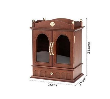 Retro High-end Palace Magic House-shaped Jewelry Storage Box, Solid Wood Exquisite Artistic Jewelry, Birthday and Wedding Gift
Retro High-end Palace Magic House-shaped Jewelry Storage Box, Solid Wood Exquisite Artistic Jewelry, Birthday and Wedding Gift