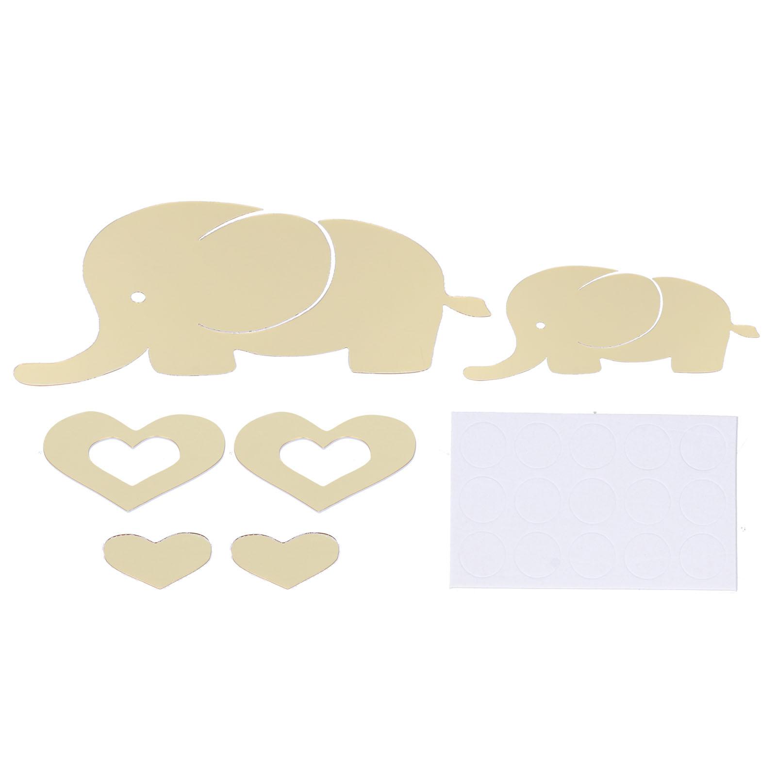 Innovative Cartoon Elephant Shape Beautiful Wall Sticker Room Mirror Wall Paper for DecorationGolden золотой
Innovative Cartoon Elephant Shape Beautiful Wall Sticker Room Mirror Wall Paper for DecorationGolden золотой
