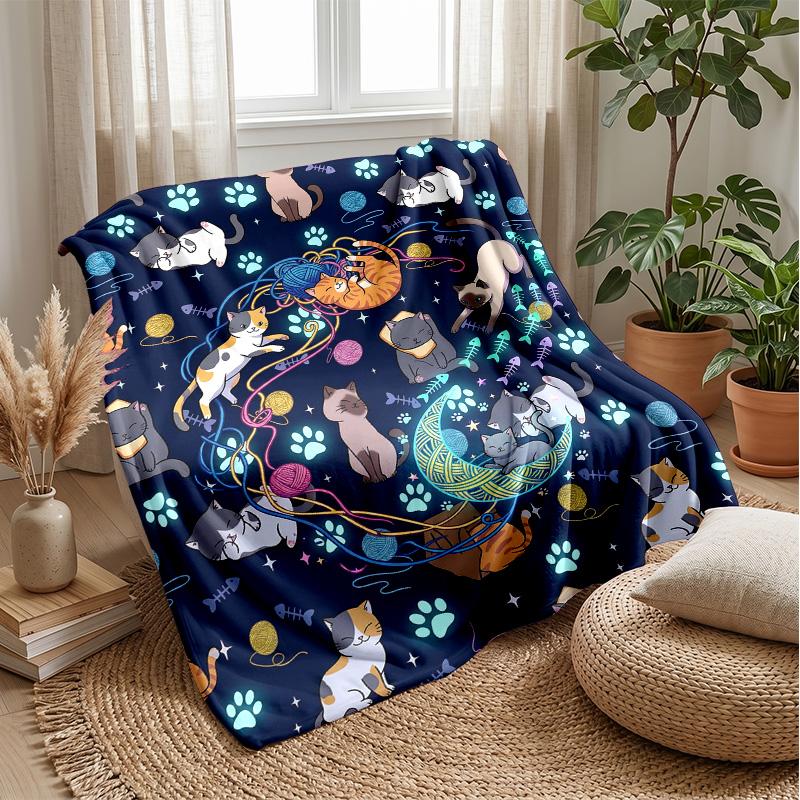 Cats in a Castle Scene blanket Personalized Name Flannel Blanket Soft Cozy Plush Throw for Sofa Bed Lightweight Home Decor 75x90cm
Cats in a Castle Scene blanket Personalized Name Flannel Blanket Soft Cozy Plush Throw for Sofa Bed Lightweight Home Decor 75x90cm
