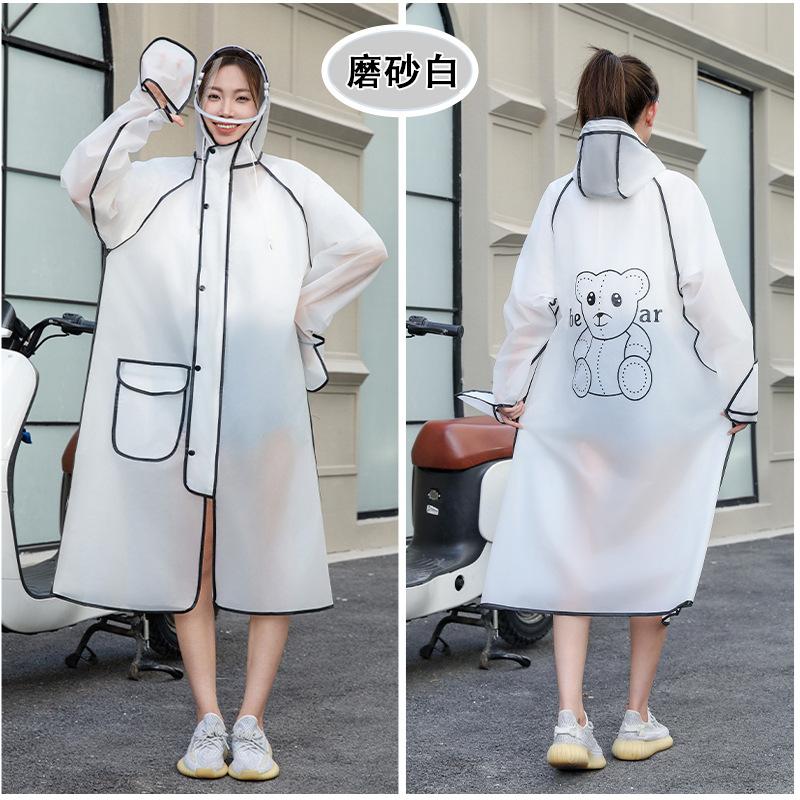 EVA raincoat long men s and women s single body rainstorm protection non-disposable electric vehicle poncho extended outdoor raincoat
EVA raincoat long men s and women s single body rainstorm protection non-disposable electric vehicle poncho extended outdoor raincoat