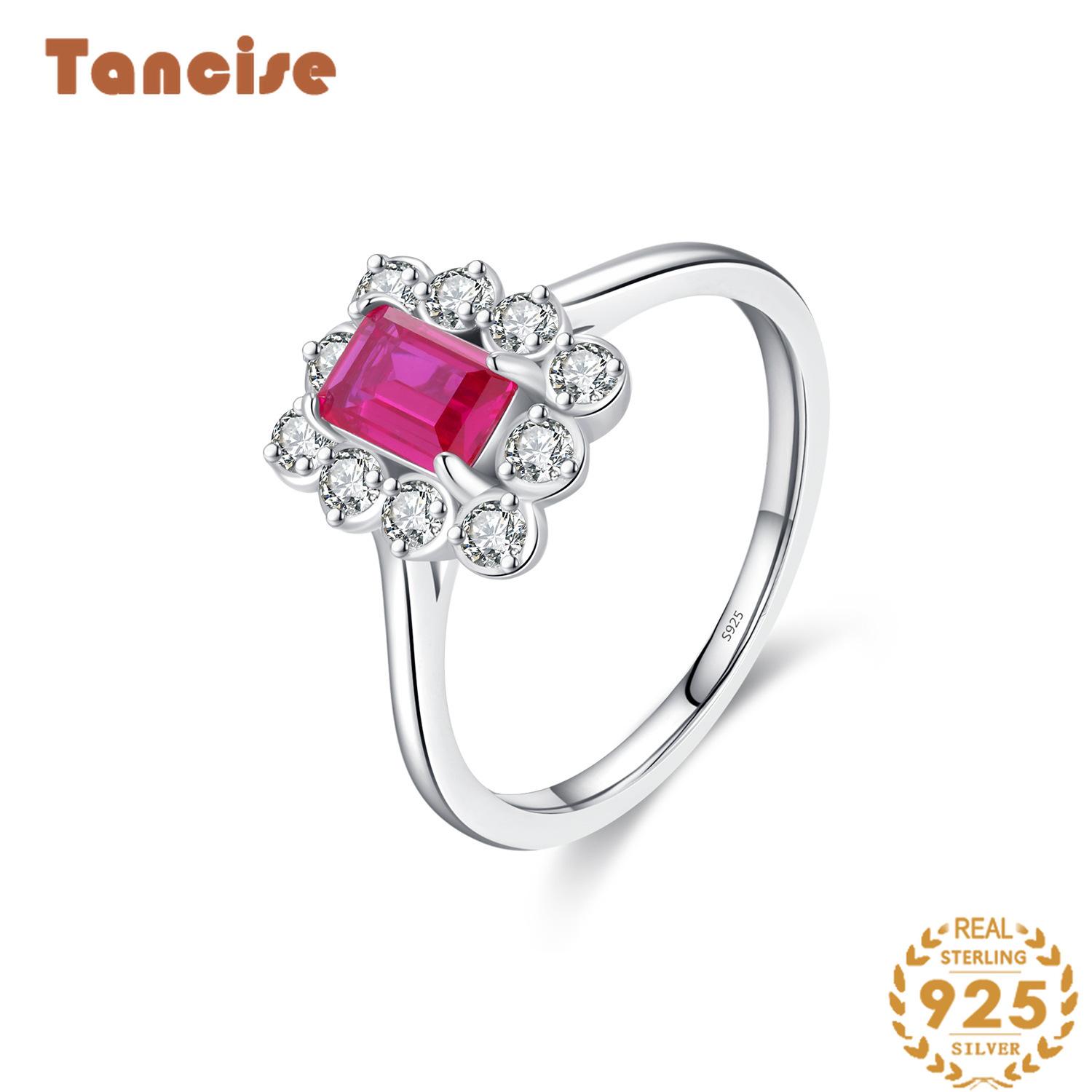 Tancise Classic стерлингового серебра 925 пробы кольцо с цирконом женские ювелирные изделия свадебное обещание вечерние подарок 5 серебряный
Tancise Classic стерлингового серебра 925 пробы кольцо с цирконом женские ювелирные изделия свадебное обещание вечерние подарок 5 серебряный