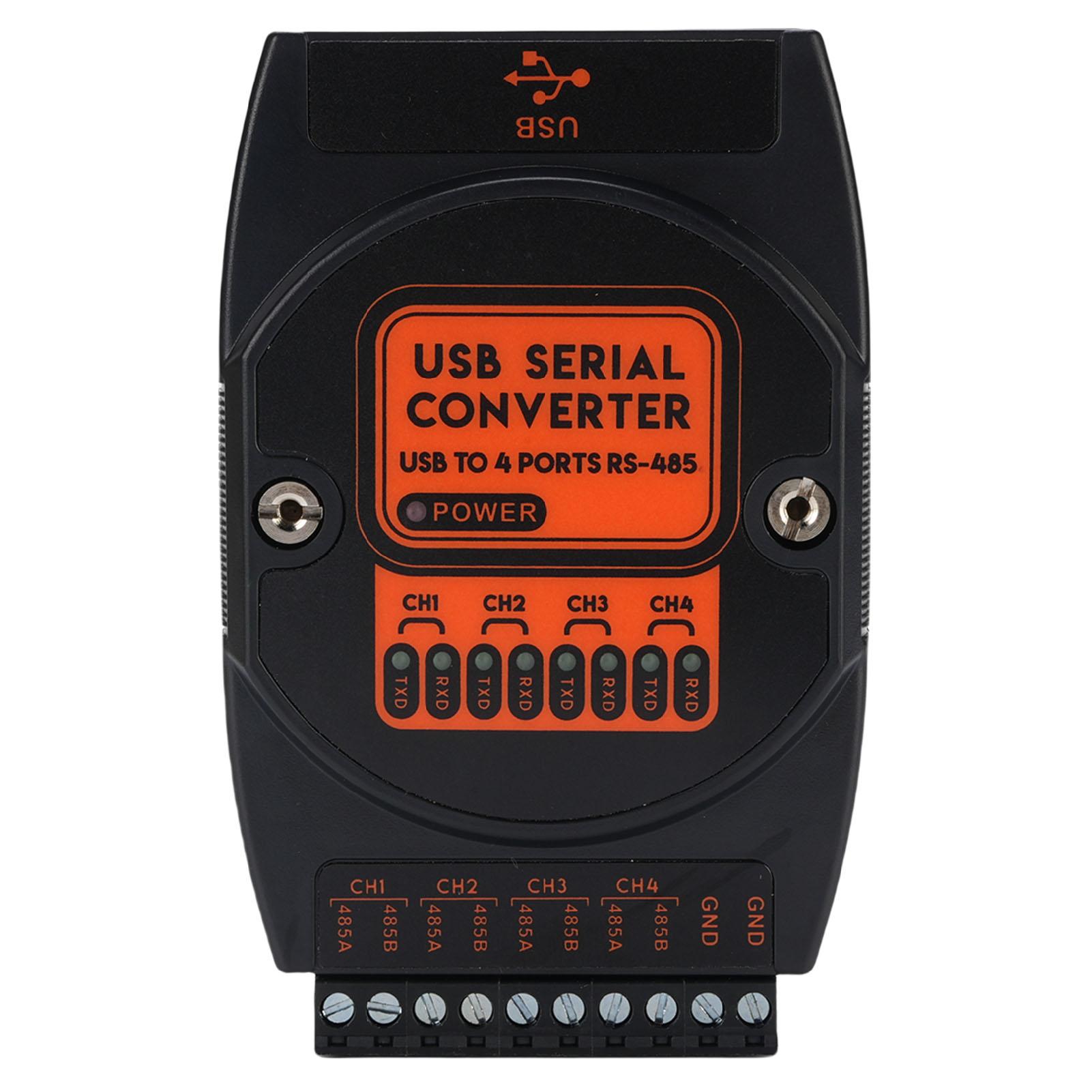 Digital Isolated Converter Back Clip Design Industrial Grade USB to 4 Way 485 Serial Isolated
Digital Isolated Converter Back Clip Design Industrial Grade USB to 4 Way 485 Serial Isolated