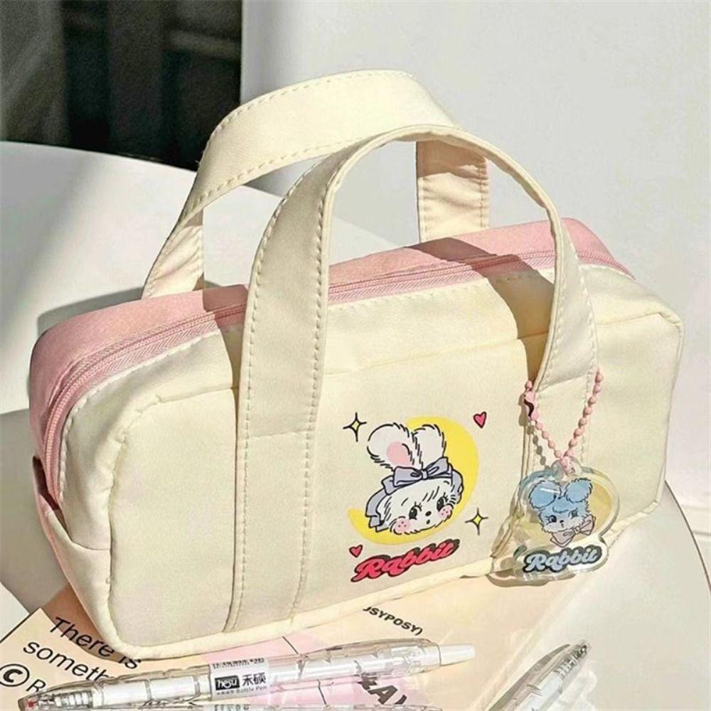Rabbit Pen Bag Large Capacity Stationery Bag New Pencil Case Student Excluding pendants
Rabbit Pen Bag Large Capacity Stationery Bag New Pencil Case Student Excluding pendants
