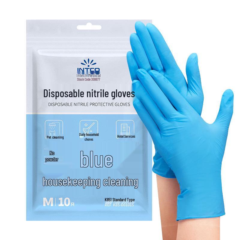 Yingke High Elastic Nitrile Disposable Gloves - Powder-Free, Comfortable for Food Service & Household Use
Yingke High Elastic Nitrile Disposable Gloves - Powder-Free, Comfortable for Food Service & Household Use