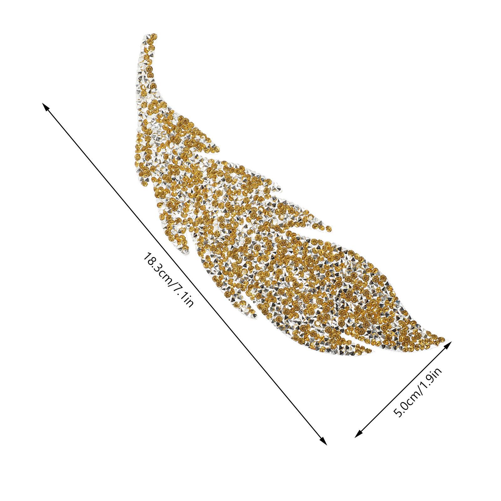 Leaf Shape Rhinestone Iron on Patch Decorative DIY Applique for Clothing Bags Hats Crafts Glitter Resin Patch Clothing жёлтый
Leaf Shape Rhinestone Iron on Patch Decorative DIY Applique for Clothing Bags Hats Crafts Glitter Resin Patch Clothing жёлтый