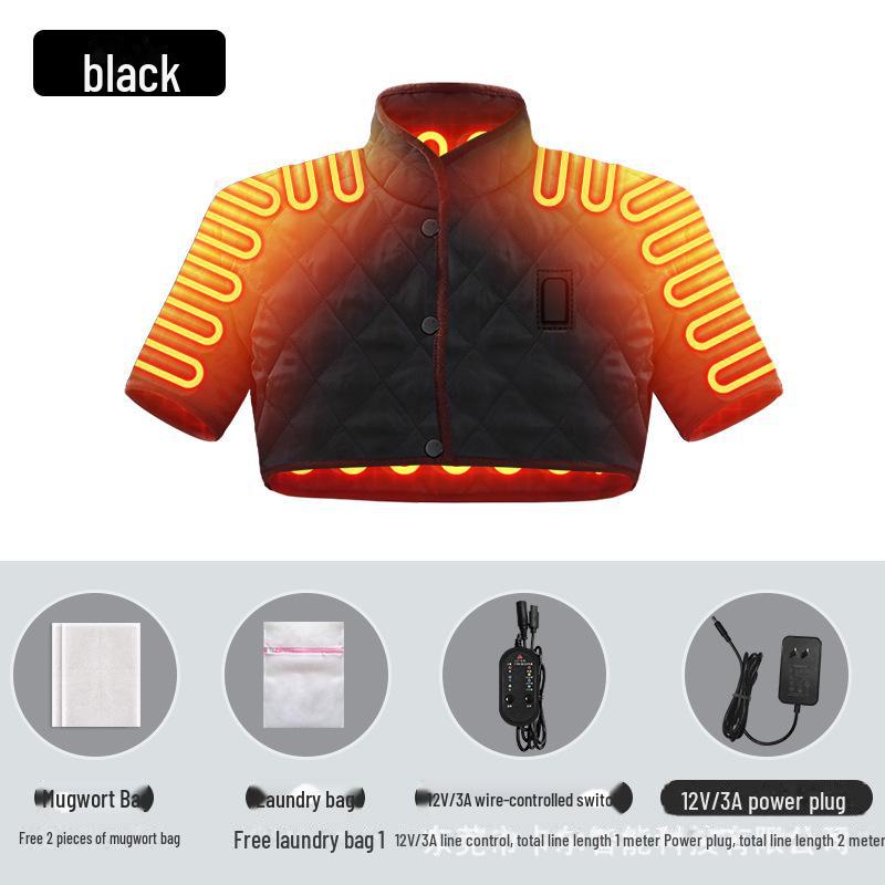 Утепленный жилет унисекс для плеч и талии, обеспечивающий разгрузку, тепло и комфорт шейного отдела позвоночника, с подогревом рукавов и локтей. L
Утепленный жилет унисекс для плеч и талии, обеспечивающий разгрузку, тепло и комфорт шейного отдела позвоночника, с подогревом рукавов и локтей. L