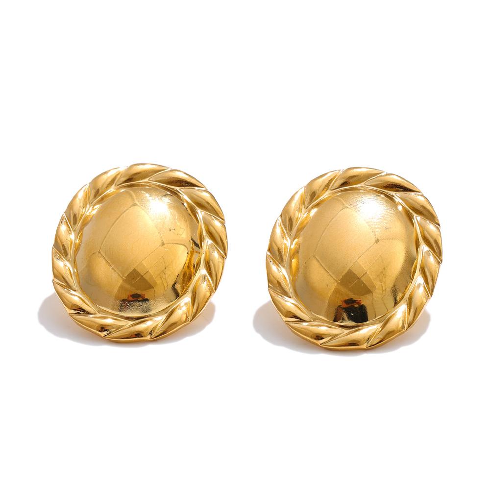 Yhpup Daily Stainless Steel Simple Stud Earrings for All Occasions Waterproof Metal Versatile Wear Minimalist Jewelry PVD Plated
Yhpup Daily Stainless Steel Simple Stud Earrings for All Occasions Waterproof Metal Versatile Wear Minimalist Jewelry PVD Plated