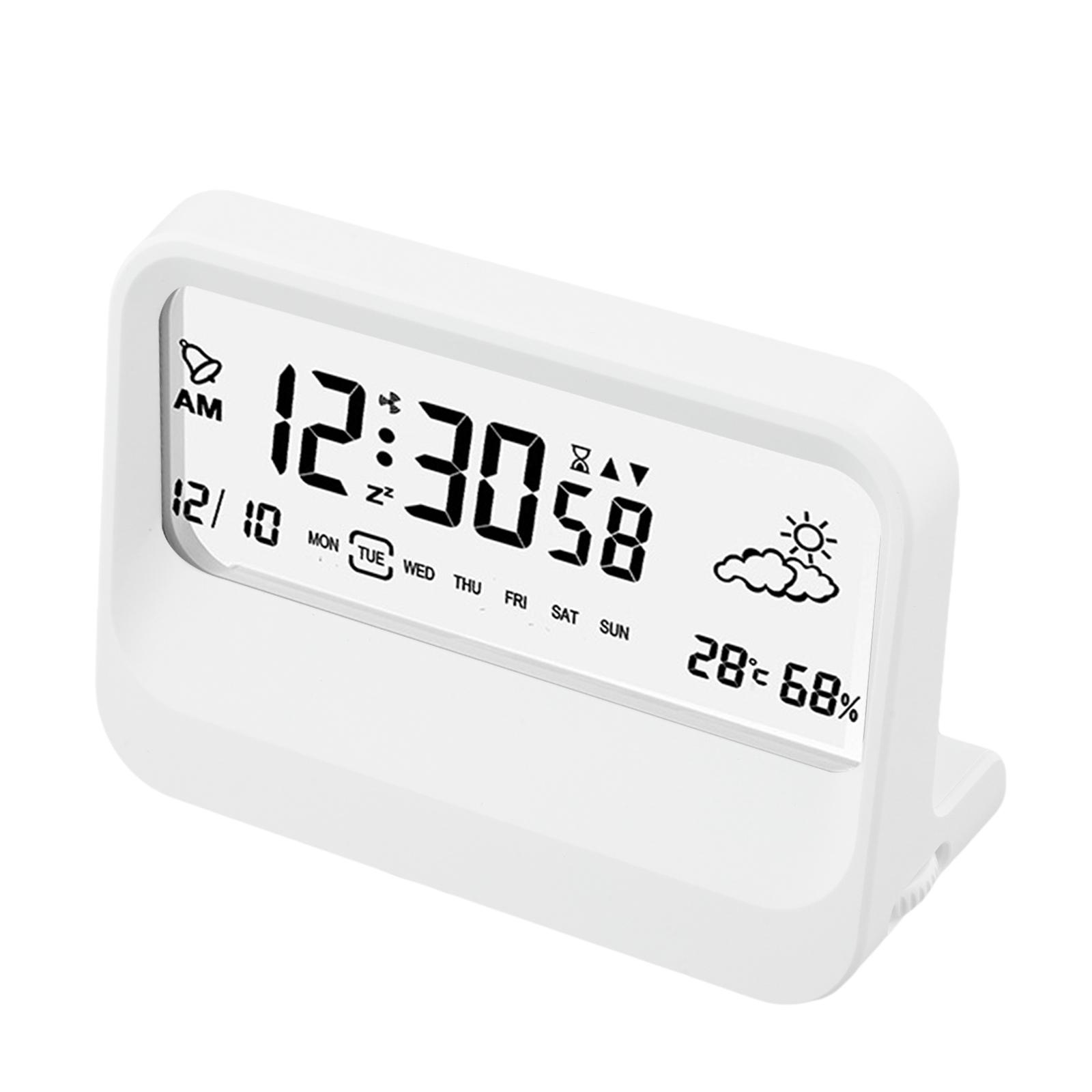 Multifunctional Digital Alarm Clock with Visual Timer Temperature Date Display Silent Operation and Custom Alarms белый
Multifunctional Digital Alarm Clock with Visual Timer Temperature Date Display Silent Operation and Custom Alarms белый