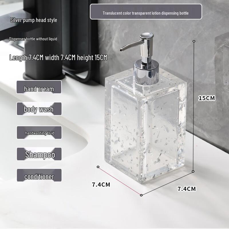Qianzique Resin Soap & Lotion Dispenser Bottle
Qianzique Resin Soap & Lotion Dispenser Bottle