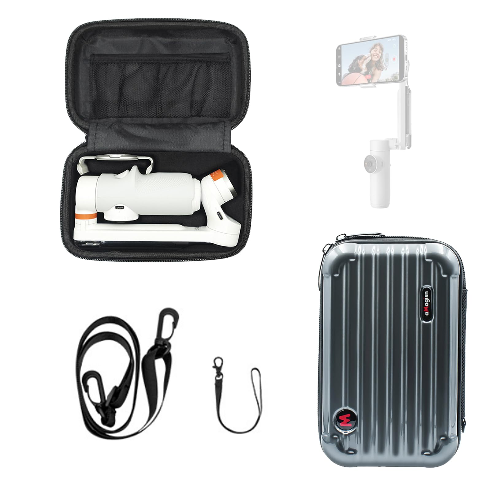 Insta360 Insta360 pro Case for Insta360 GO 3 ONE ACE Action 5 osmo pocket 3 Large Capacity Storage Bag Waterproof Case Suitcase Durable Insta360 Flow сірий колір
Insta360 Insta360 pro Case for Insta360 GO 3 ONE ACE Action 5 osmo pocket 3 Large Capacity Storage Bag Waterproof Case Suitcase Durable Insta360 Flow сірий колір