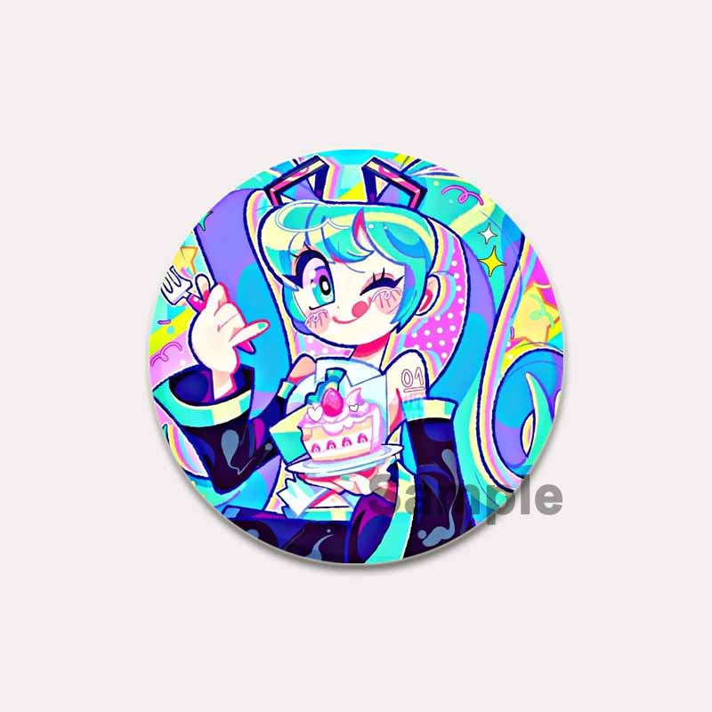 32/44/58 мм Hatsune Miku Мультяшна фігурка Брошки Косплей Співачка Значок для коміра Рюкзак Капелюх Аксесуар Ручна робота Аніме Емаль шпилька 44mm
32/44/58 мм Hatsune Miku Мультяшна фігурка Брошки Косплей Співачка Значок для коміра Рюкзак Капелюх Аксесуар Ручна робота Аніме Емаль шпилька 44mm