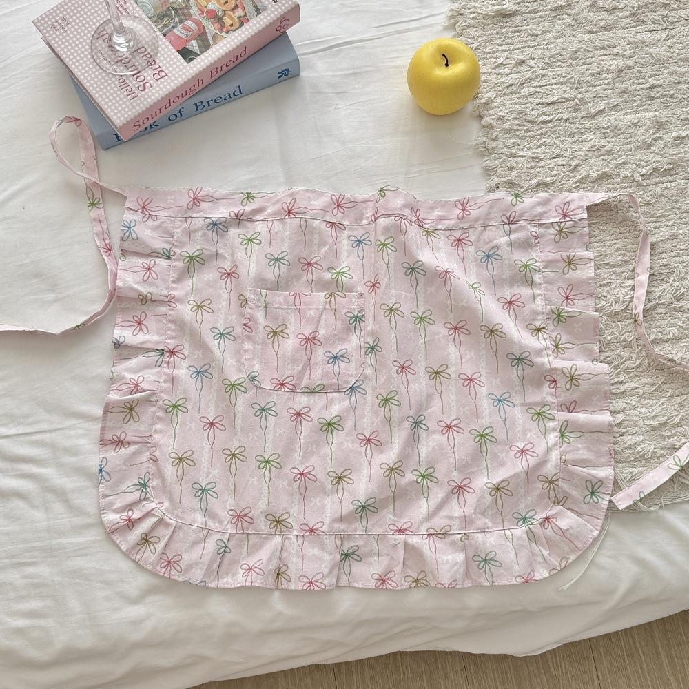 Half Body Colored Bow Cotton Apron Cafe Nail Shop
Half Body Colored Bow Cotton Apron Cafe Nail Shop
