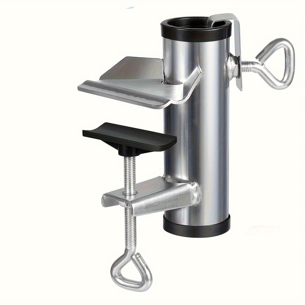 1pcs Outdoor Terrace Umbrella Clip Deck Bench Partner Frame Fixed Clip Railing Boat Pole Fence Wild Dining Table Fixed Fixture
1pcs Outdoor Terrace Umbrella Clip Deck Bench Partner Frame Fixed Clip Railing Boat Pole Fence Wild Dining Table Fixed Fixture