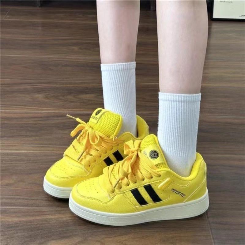 Trendy Thick soled Women s Shoes 2024 Summer New Style Couple s Casual Versatile Breathable Board Shoes Comfortable Sports Shoes 40 жовтий
Trendy Thick soled Women s Shoes 2024 Summer New Style Couple s Casual Versatile Breathable Board Shoes Comfortable Sports Shoes 40 жовтий