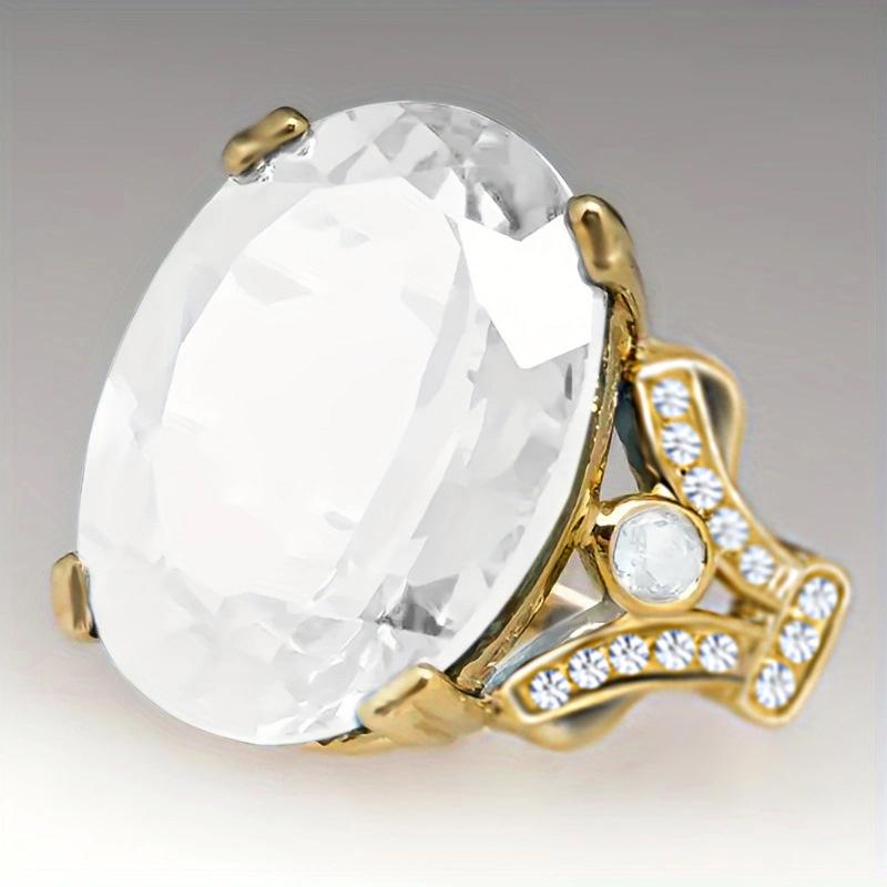European Fashion Zircon Alloy Diamond Ring – High-End Light Luxury Style Size 8
European Fashion Zircon Alloy Diamond Ring – High-End Light Luxury Style Size 8
