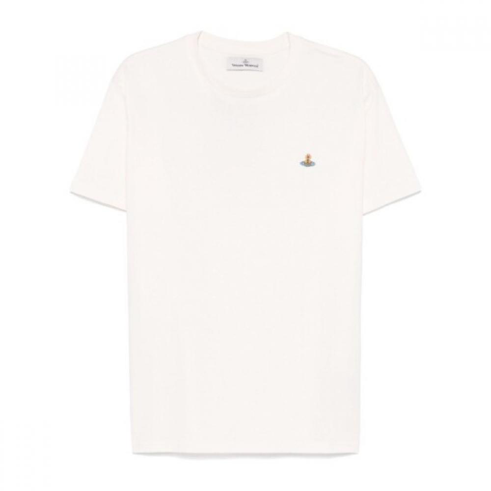 Белая футболка с круглым вырезом и короткими рукавами Vivienne Westwood 3g010013 J001ma407 M
Белая футболка с круглым вырезом и короткими рукавами Vivienne Westwood 3g010013 J001ma407 M