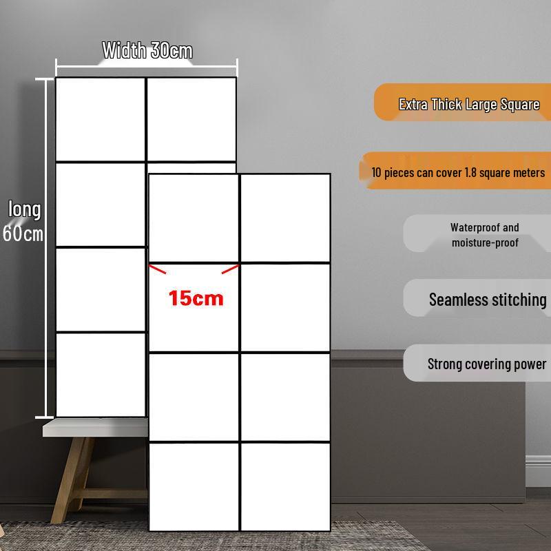 Скандинавский стиль Черно-белая плитка в клетку Самоклеящаяся наклейка на стену для декора магазина молочного чая и закусок. 60cm x 30cm per piece
Скандинавский стиль Черно-белая плитка в клетку Самоклеящаяся наклейка на стену для декора магазина молочного чая и закусок. 60cm x 30cm per piece