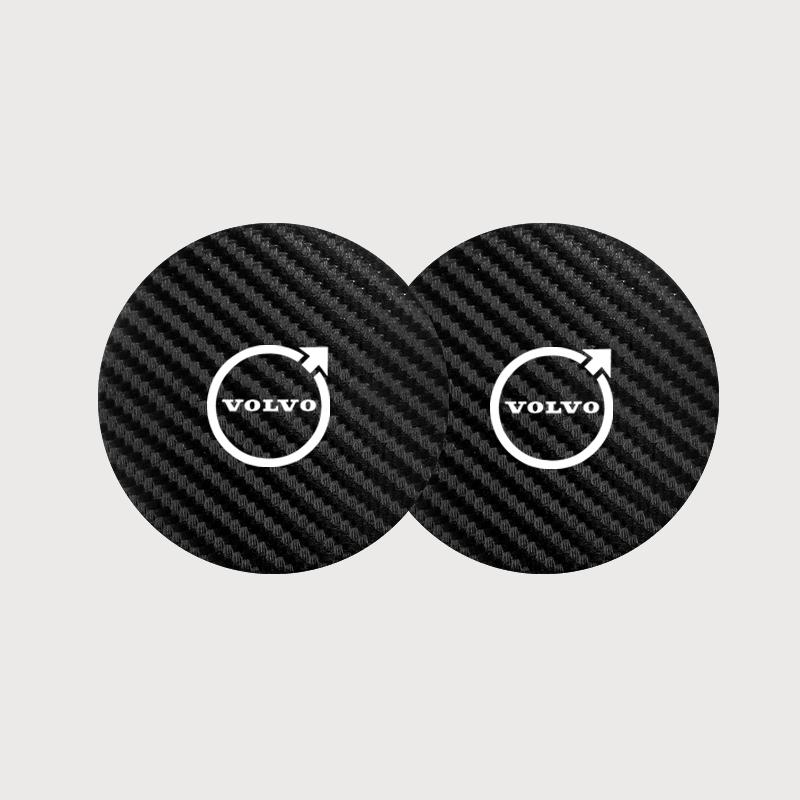 2Pcs Carbon Fiber Coaster Car Water Cup Anti-slip Pad Mat Auto Interior For Volvo XC60 V50 XC90 V40 XC40 V60 EX30 T6 V90 S60 C30
2Pcs Carbon Fiber Coaster Car Water Cup Anti-slip Pad Mat Auto Interior For Volvo XC60 V50 XC90 V40 XC40 V60 EX30 T6 V90 S60 C30