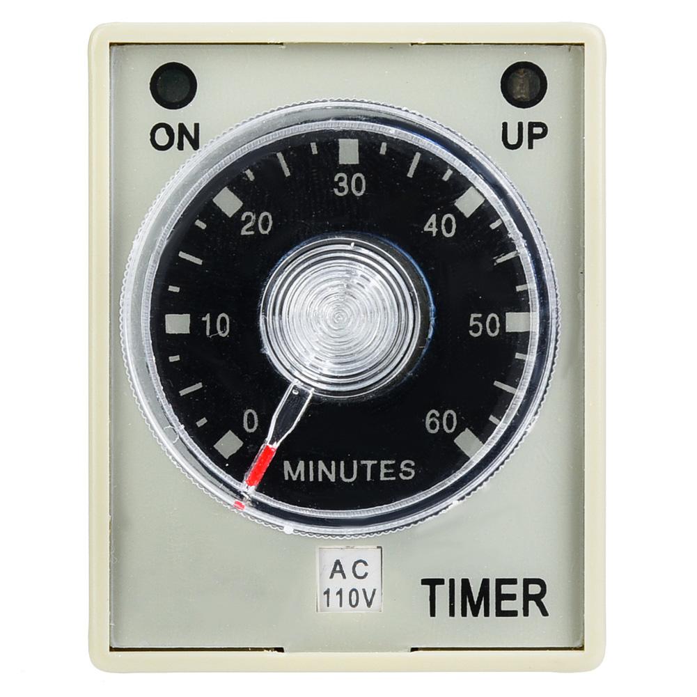 AH33 Timer Relay Electronic Type Adjustable Release Delay Timing Relay 8 Pins 60Min(110V)
AH33 Timer Relay Electronic Type Adjustable Release Delay Timing Relay 8 Pins 60Min(110V)