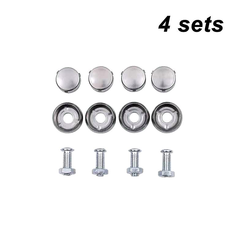 4/8/16Sets Chrome Anti-Theft License Plate Bike Traction Head Extension Screws Car License Alloy Plate Frames Or Covers Bolts
4/8/16Sets Chrome Anti-Theft License Plate Bike Traction Head Extension Screws Car License Alloy Plate Frames Or Covers Bolts