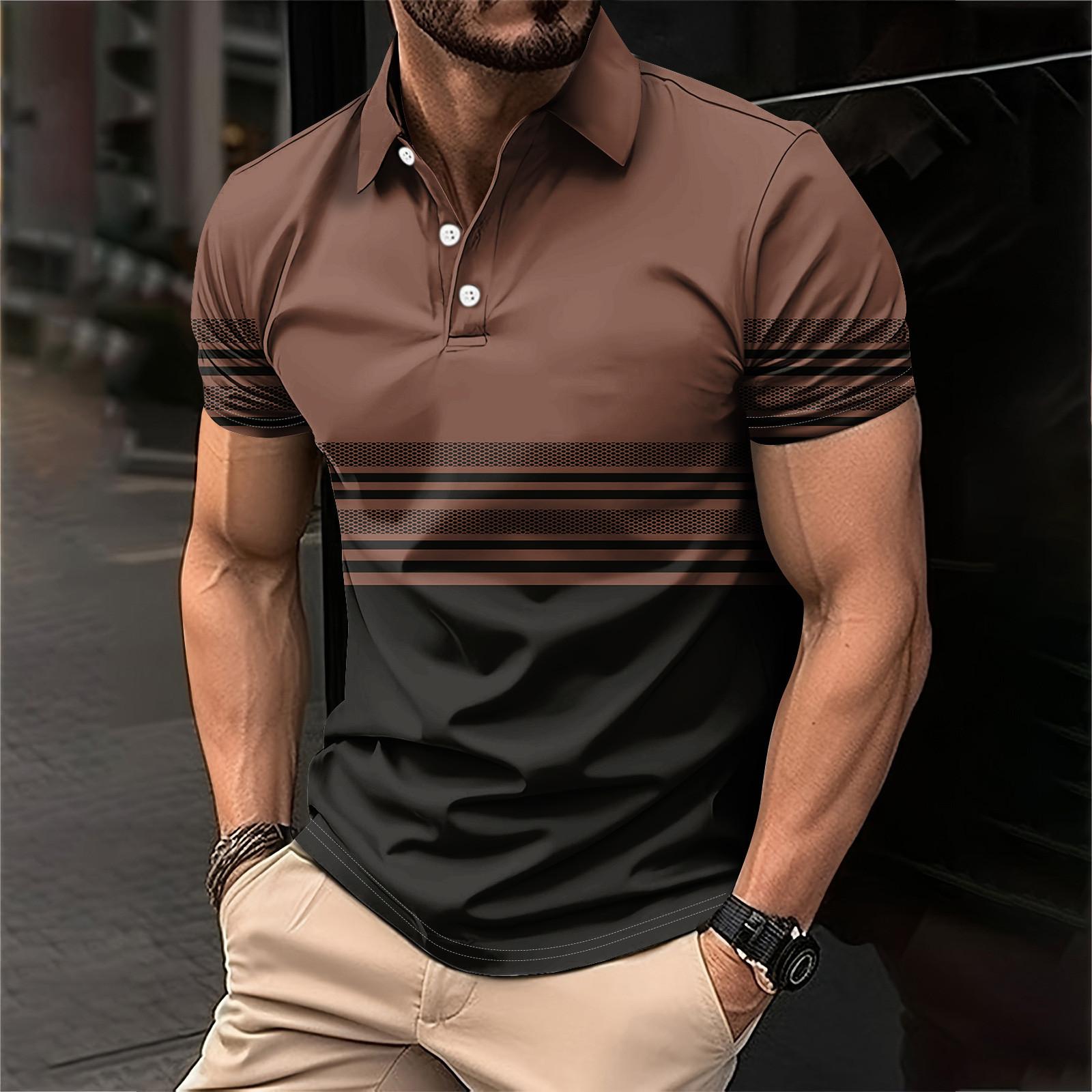 Мужская рубашка для гольфа, повседневная спортивная, с V-образным вырезом, ребристый воротник, с коротким рукавом, модная, повседневная, однотонная, однотонная, весна-лето, стандартная посадка L кофейный
Мужская рубашка для гольфа, повседневная спортивная, с V-образным вырезом, ребристый воротник, с коротким рукавом, модная, повседневная, однотонная, однотонная, весна-лето, стандартная посадка L кофейный