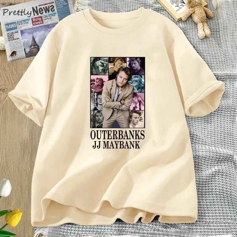 Outer Banks Jj Maybank Tshirt Women Cotton T-Shirt Poug Life OBX T-shirts Casual Oneck Graphic Tees Oversized Streetwear Unisex
Outer Banks Jj Maybank Tshirt Women Cotton T-Shirt Poug Life OBX T-shirts Casual Oneck Graphic Tees Oversized Streetwear Unisex