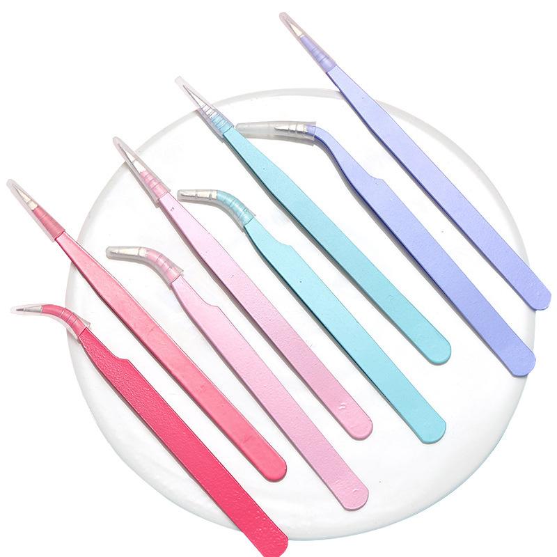 2pcs Professional Eyelash Tweezers Volume Eyelash Extension Tweezer Candy Color Tweezers for Eyelash Extension Eyebrow Tools красный
2pcs Professional Eyelash Tweezers Volume Eyelash Extension Tweezer Candy Color Tweezers for Eyelash Extension Eyebrow Tools красный