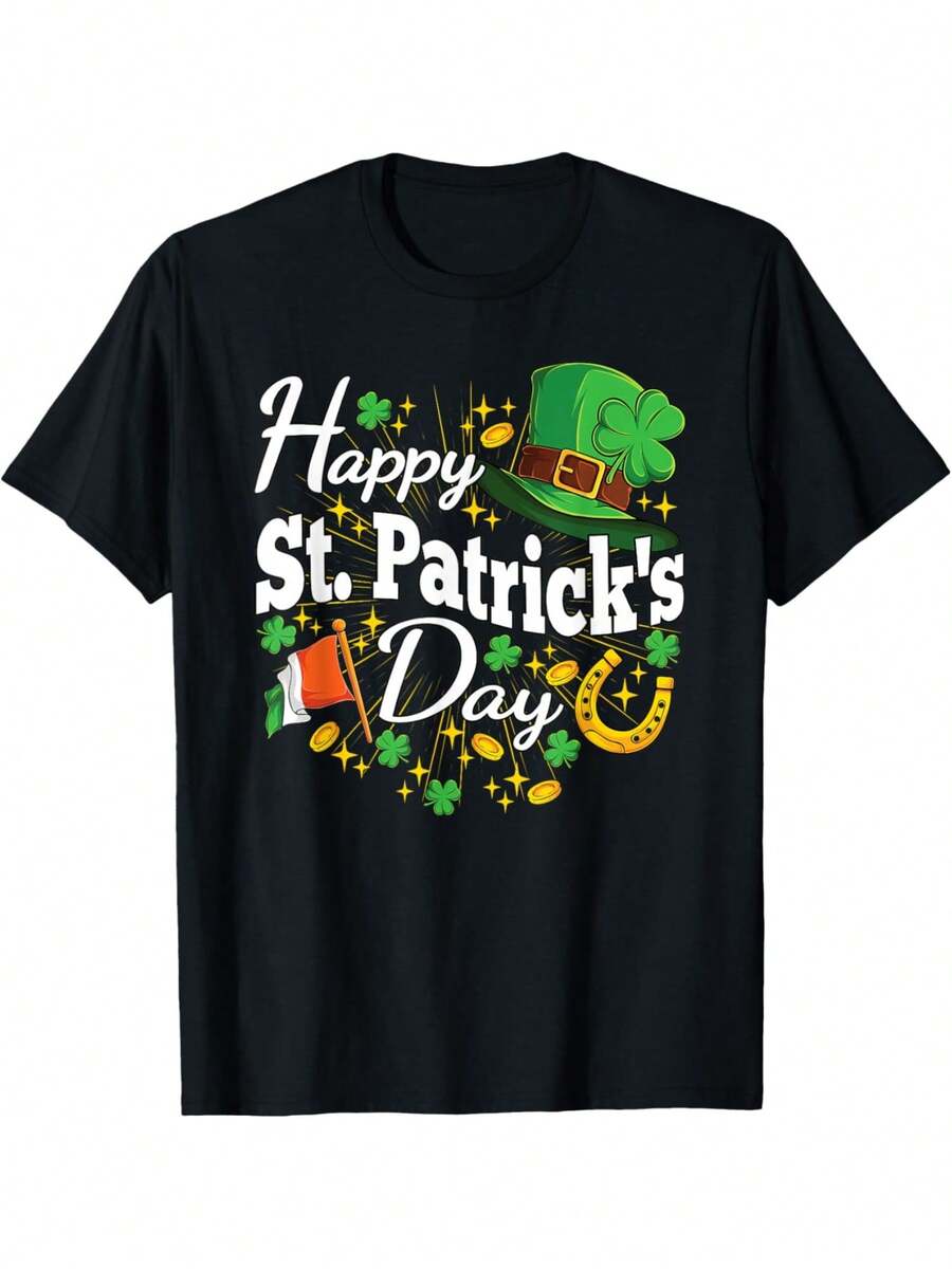 St Patricks Day Shamrock Design T-Shirt for Men and Women 5XL різнокольоровий
St Patricks Day Shamrock Design T-Shirt for Men and Women 5XL різнокольоровий
