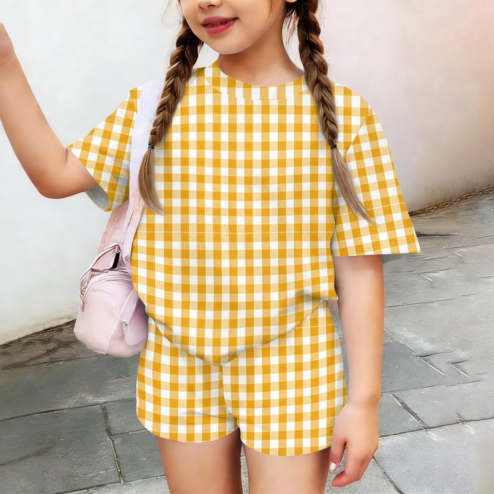 Children s Casual Short-sleeved Printed Short-sleeved Top And Shorts Two-piece Set 150 жовтий
Children s Casual Short-sleeved Printed Short-sleeved Top And Shorts Two-piece Set 150 жовтий