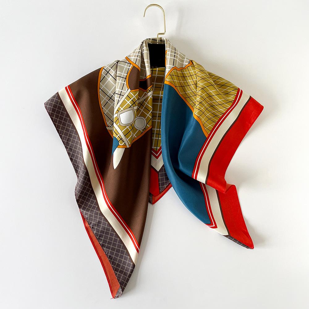 Весенне-летняя новинка в европейском и американском стиле, платок с принтом, разнообразие стилей, большой квадратный платок, клетчатый твиловый платок, шаль с лошадьми для женщин 90*90cm
Весенне-летняя новинка в европейском и американском стиле, платок с принтом, разнообразие стилей, большой квадратный платок, клетчатый твиловый платок, шаль с лошадьми для женщин 90*90cm