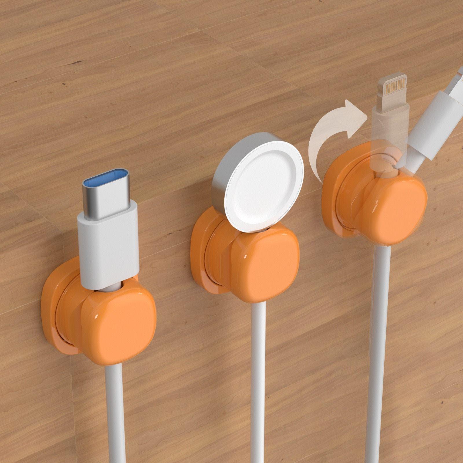 1pcs Rotating cable organizer, desktop data cable storage and organization, wire collection clip, spring fixed cable organizer
1pcs Rotating cable organizer, desktop data cable storage and organization, wire collection clip, spring fixed cable organizer