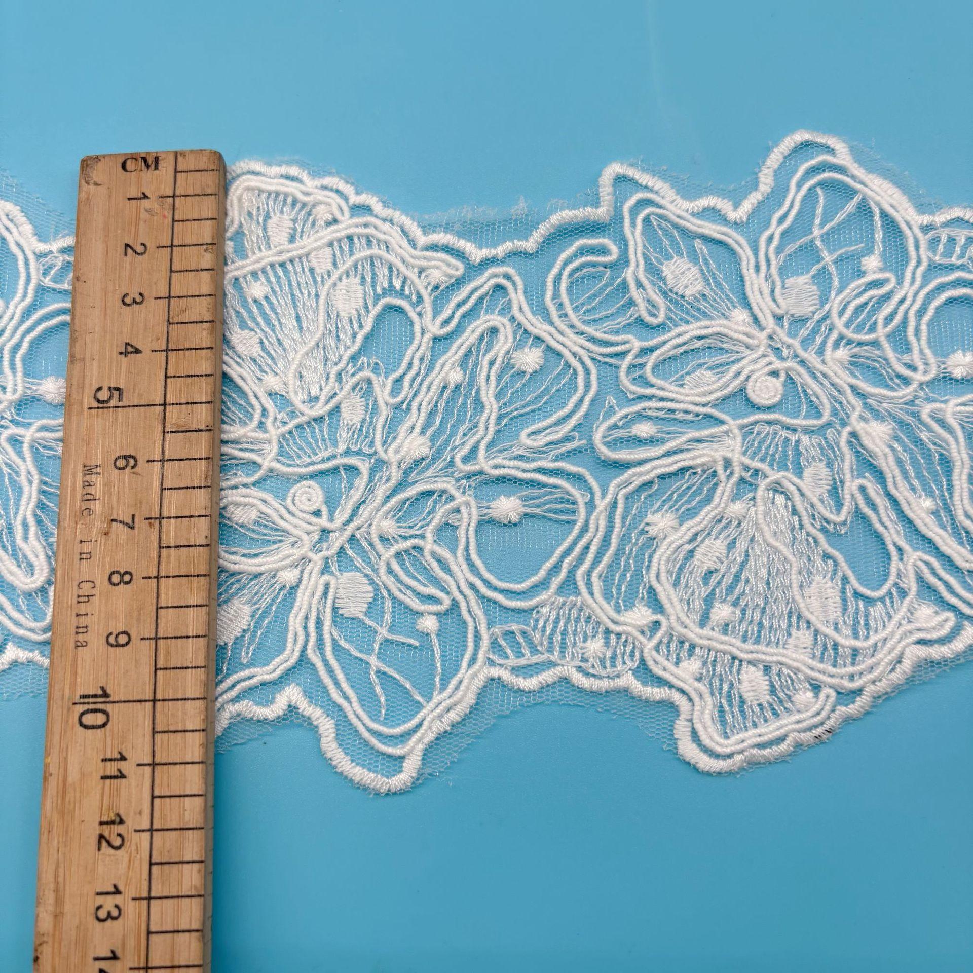 Rope Strand Barcode Embroidery Lace Women Lace Lolita Clothing Hem Accessories Width 11CM
Rope Strand Barcode Embroidery Lace Women Lace Lolita Clothing Hem Accessories Width 11CM