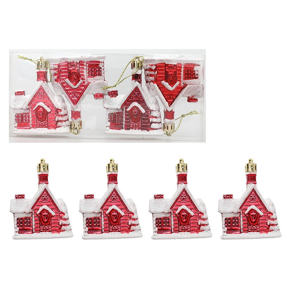4 шт. Мультяшные гальванизированные подвесные шары Пластиковые подвески на рождественскую елку Сувениры для вечеринки красный
4 шт. Мультяшные гальванизированные подвесные шары Пластиковые подвески на рождественскую елку Сувениры для вечеринки красный