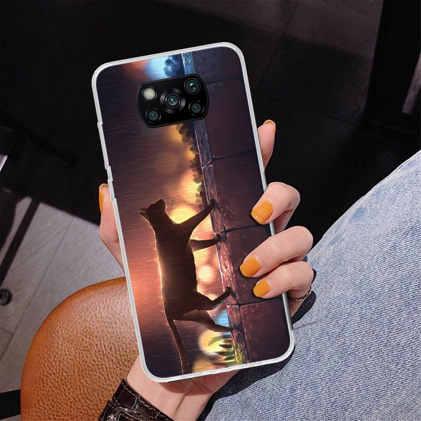 Anime Cat Rain Animal Phnoe Case for Xiaomi Poco X5 X6 X7 Pro X4 Gt F7 Ultra M8 M7 Redmi 15C 15 13C 13 12C 12 Unique Cover Coque Xiaomi Poco M7 Pro
Anime Cat Rain Animal Phnoe Case for Xiaomi Poco X5 X6 X7 Pro X4 Gt F7 Ultra M8 M7 Redmi 15C 15 13C 13 12C 12 Unique Cover Coque Xiaomi Poco M7 Pro