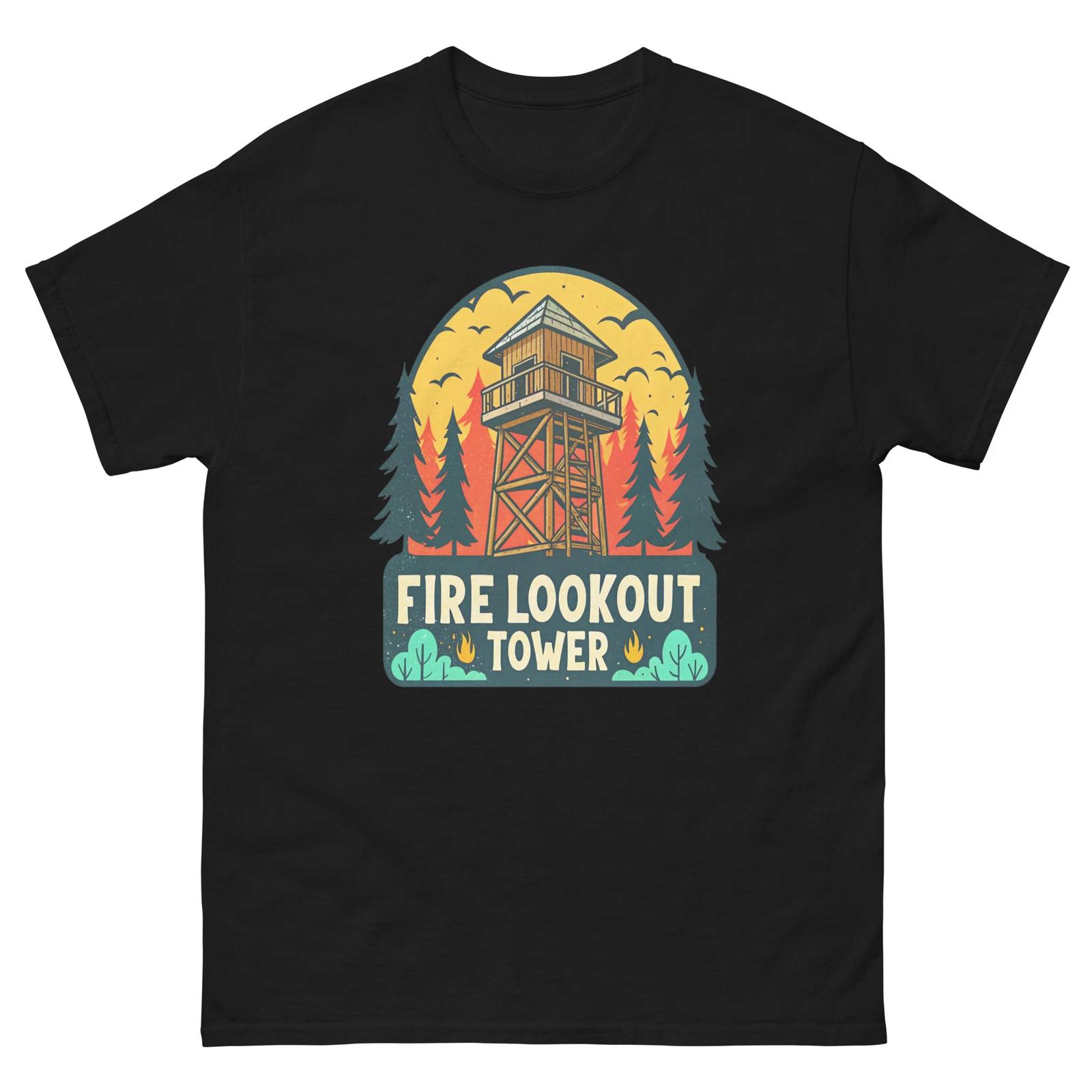 Fire Lookout Tower Everyday Location Building Place T-Shirt S
Fire Lookout Tower Everyday Location Building Place T-Shirt S
