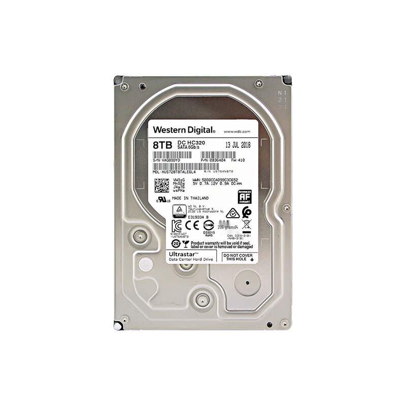 WD 8TB Ultrastar DC HC320 Enterprise SATA Hard Drive
WD 8TB Ultrastar DC HC320 Enterprise SATA Hard Drive