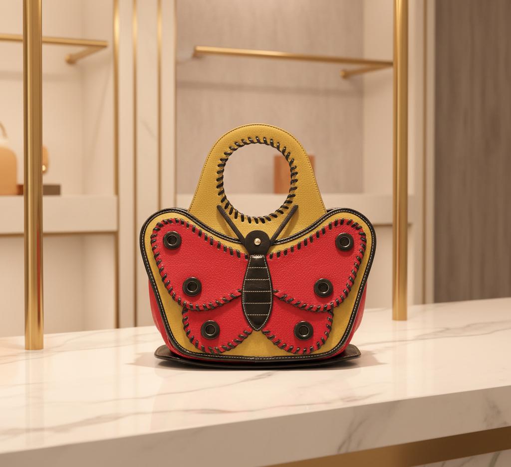 Fashion Handbag for Women Unique Butterfly Design Personality Crafted Top Ladies Bag Large Capacity Personality Handbag Women L40xW18XH25cm
Fashion Handbag for Women Unique Butterfly Design Personality Crafted Top Ladies Bag Large Capacity Personality Handbag Women L40xW18XH25cm